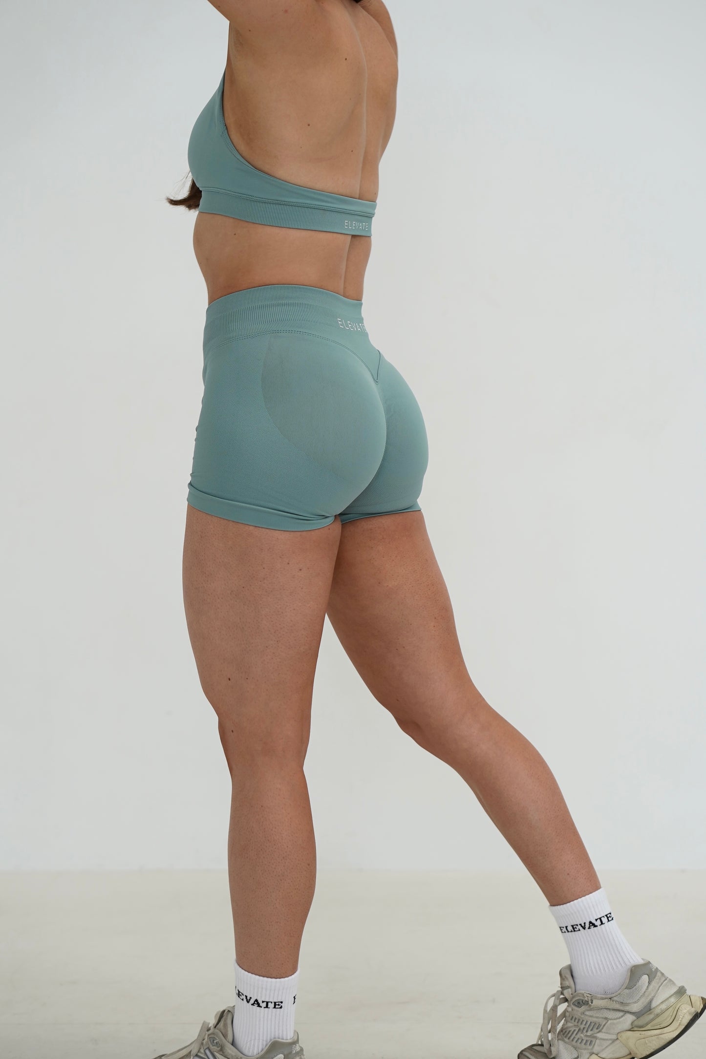 SCULPT SHORTS- SAGE
