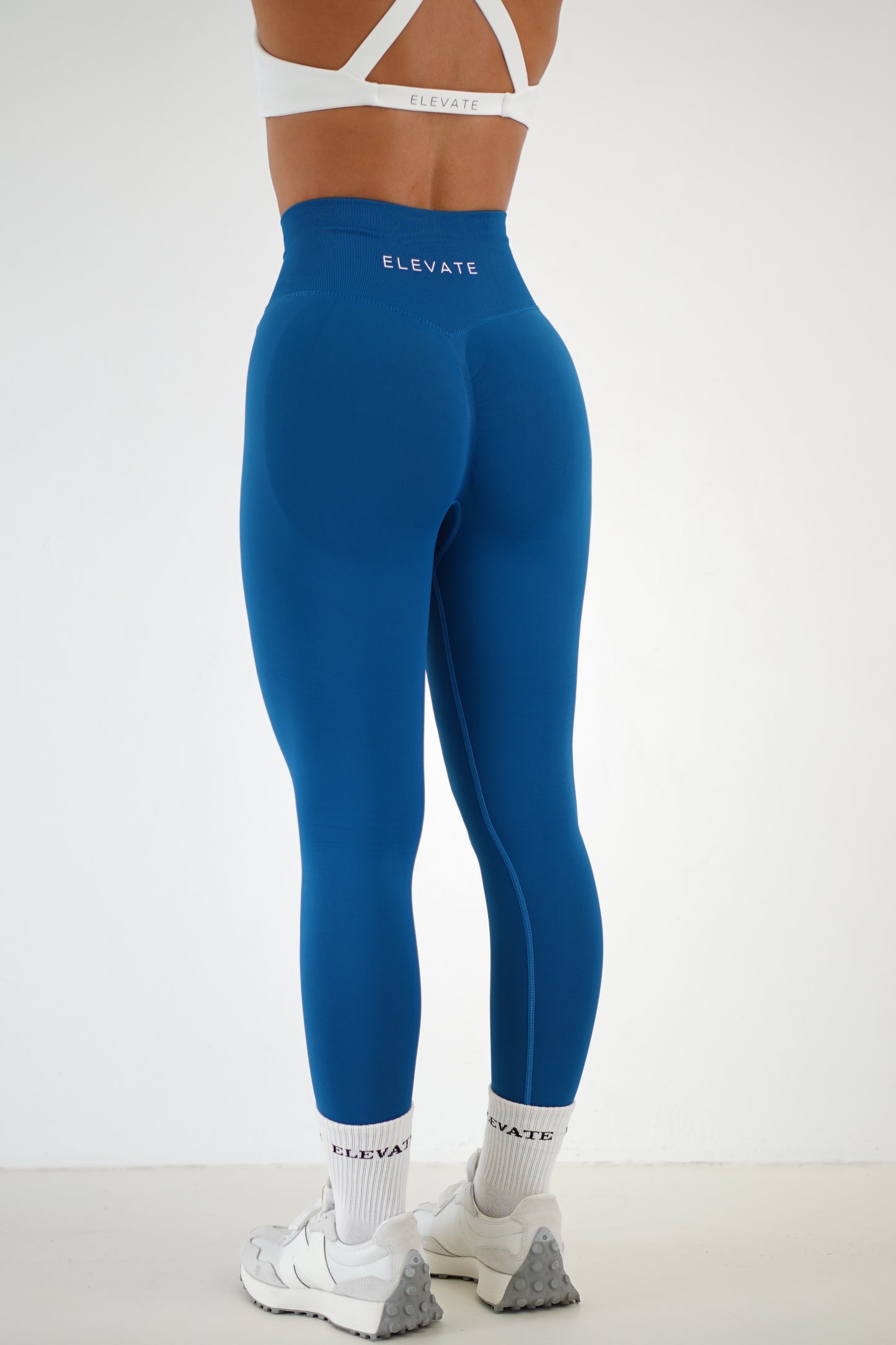 AMPLIFY SCRUNCH LEGGINGS- DEEP BLUE