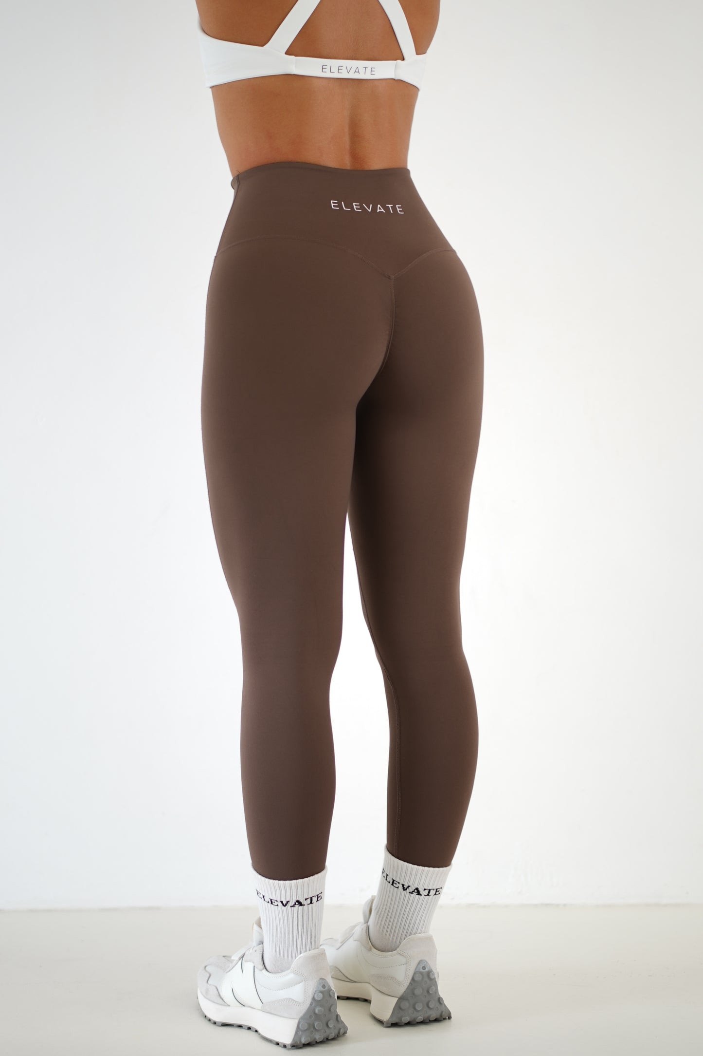 ESSENTIAL LEGGINGS- CHOCOLATE