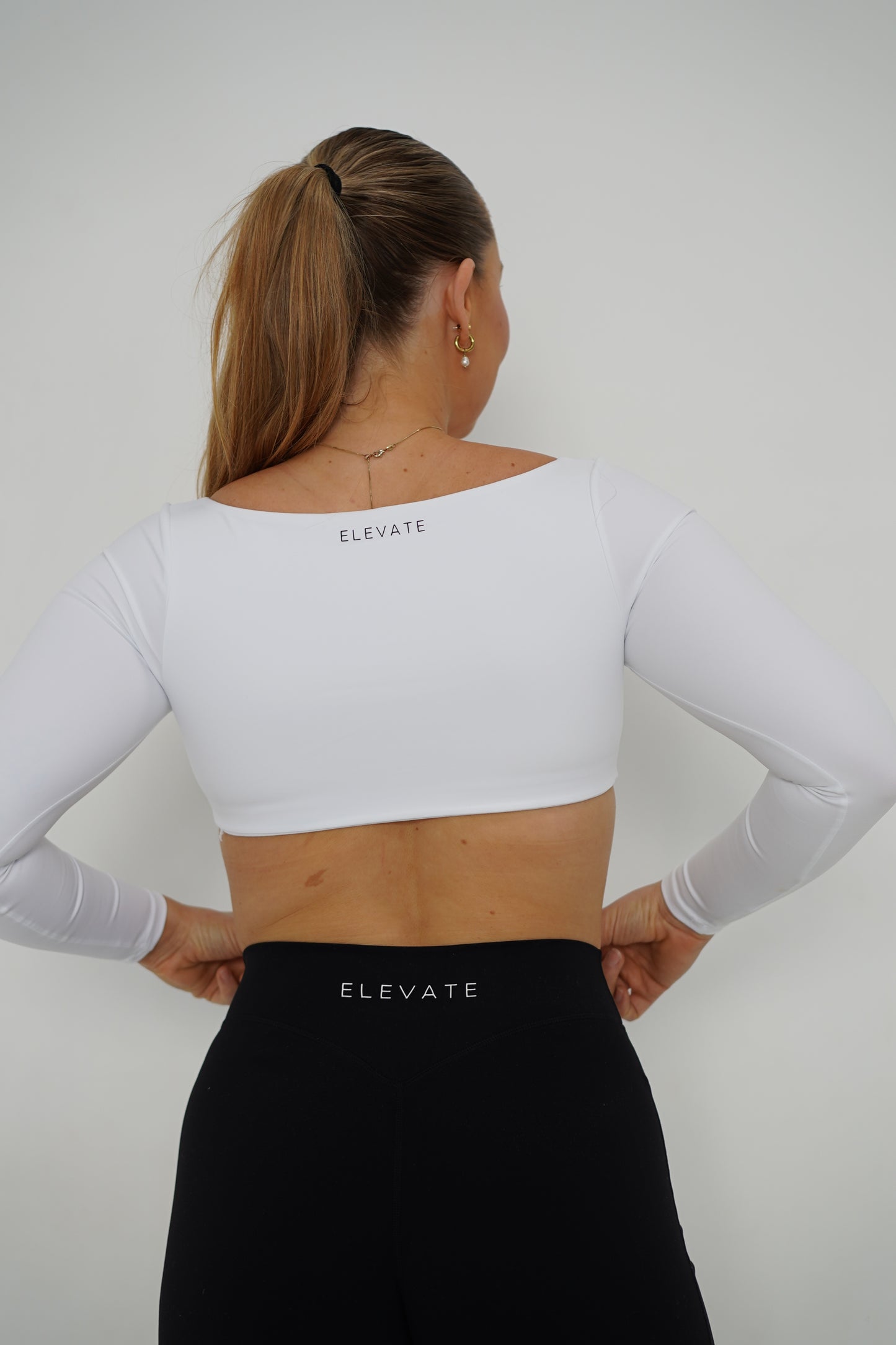 LUXE LONG SLEEVE- WHITE