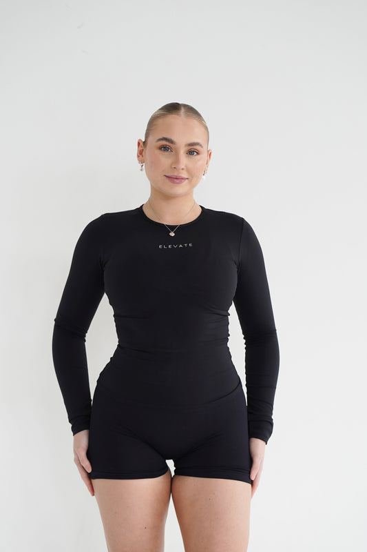 MOTION LONG SLEEVE- BLACK