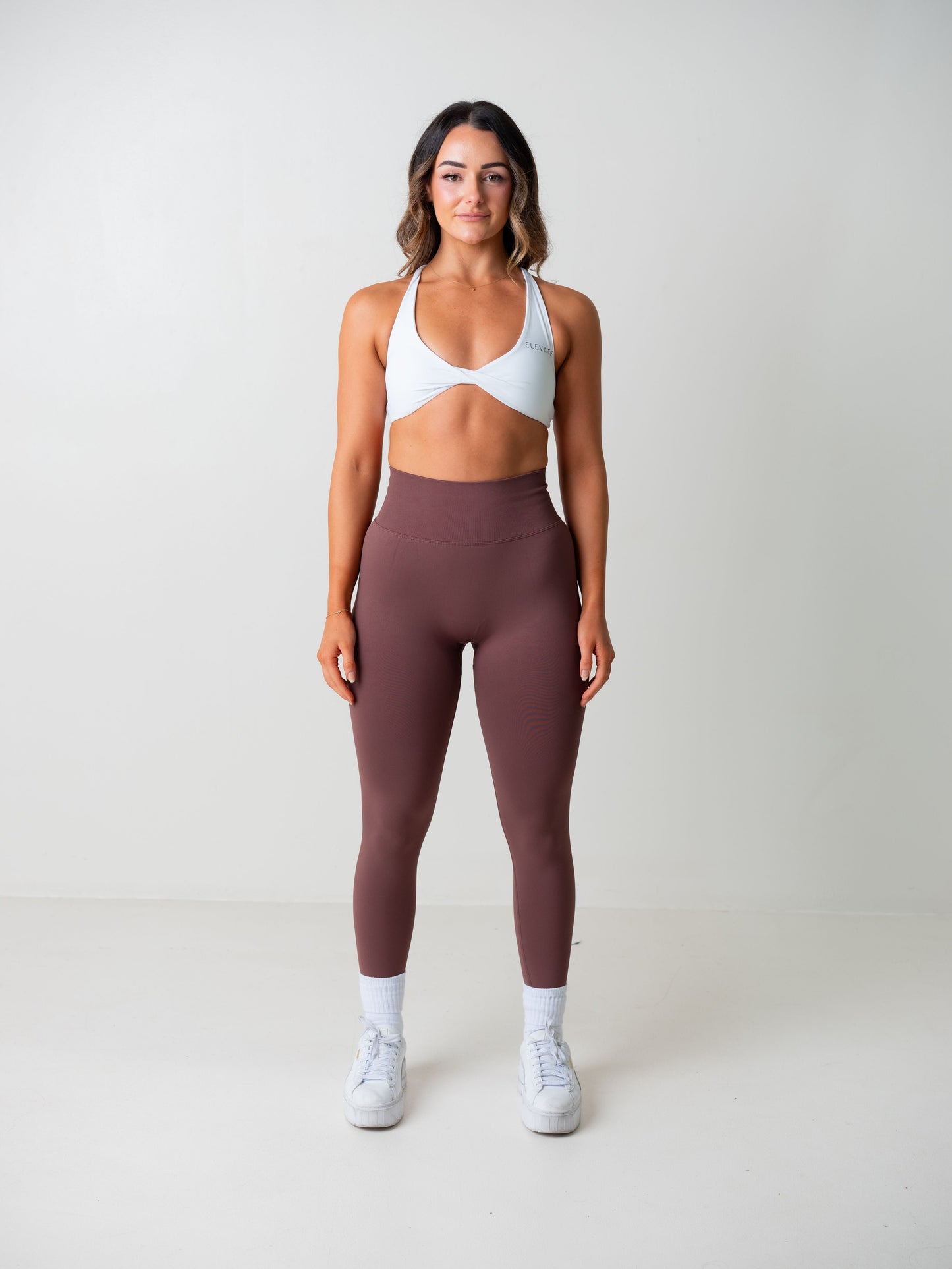 AMPLIFY SCRUNCH LEGGINGS- MAROON