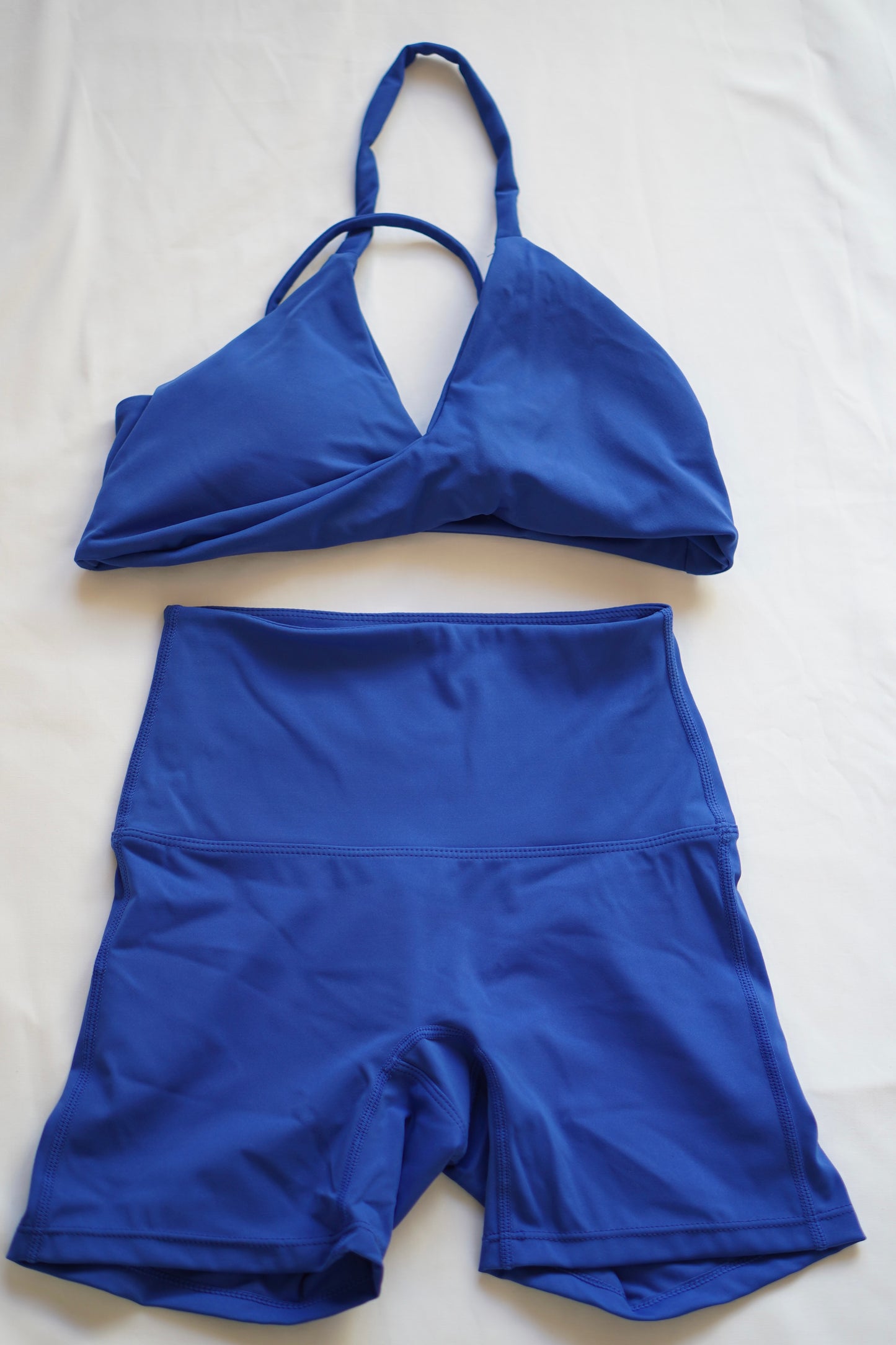SAMPLE- NON SCRUNCH SET- BLUE