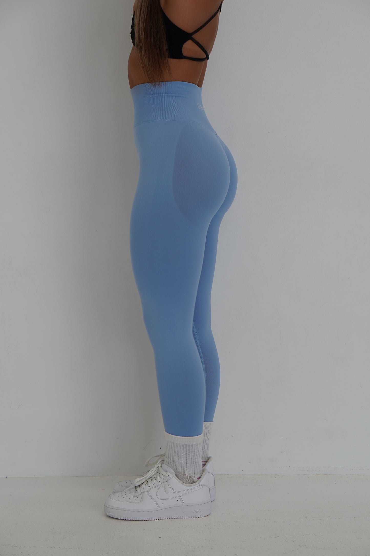 AMPLIFY SCRUNCH LEGGINGS- BABY BLUE