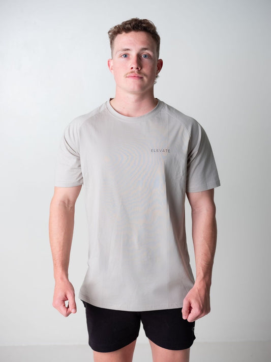 MEN'S TEE- GREY