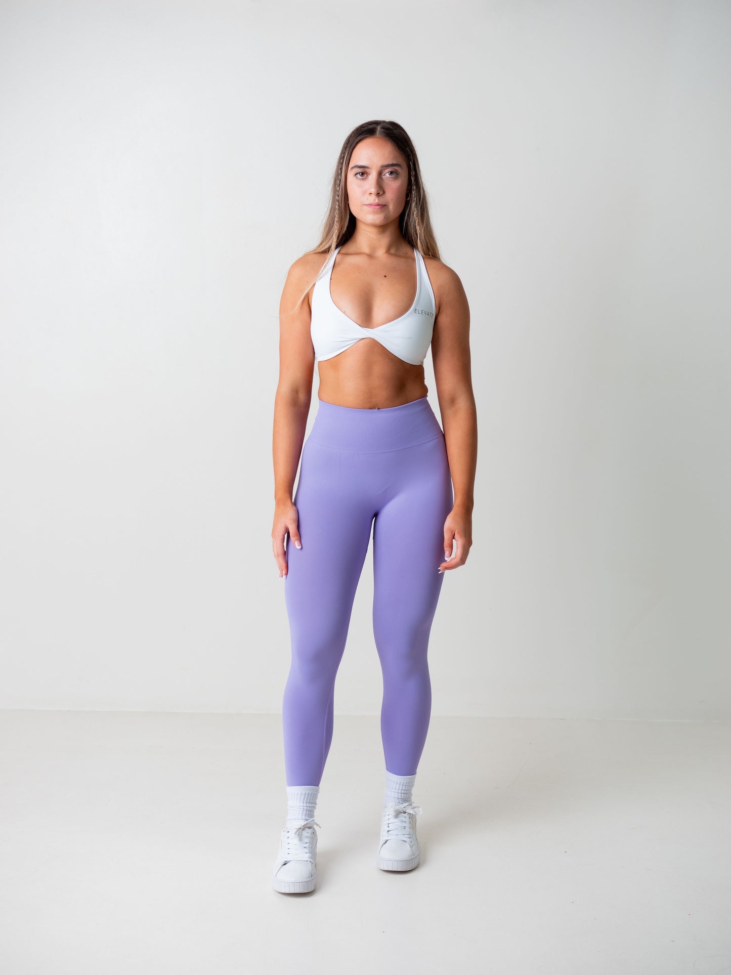 AMPLIFY SCRUNCH LEGGINGS- LILAC