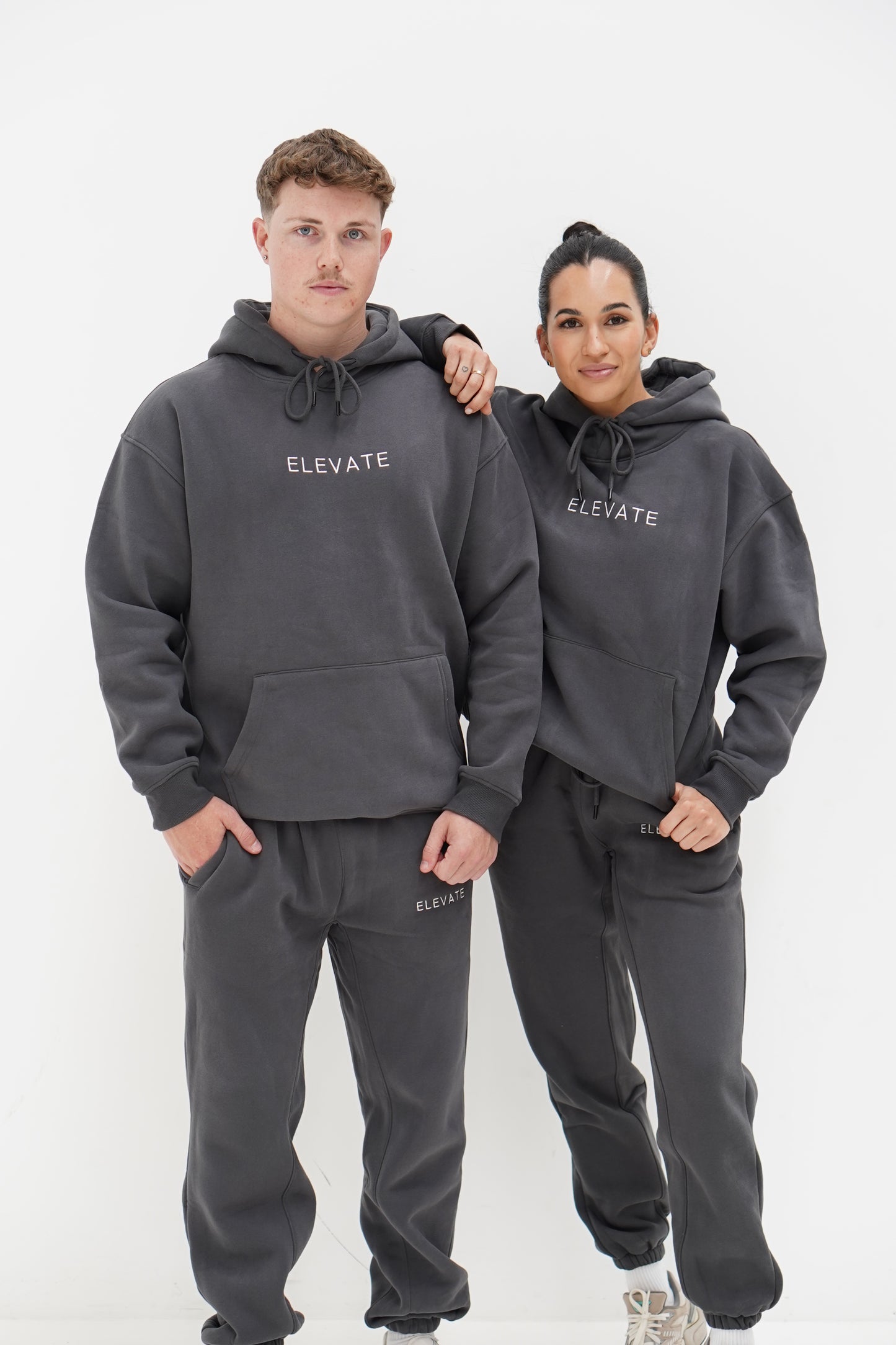 ELEVATE HOODIE- CHARCOAL