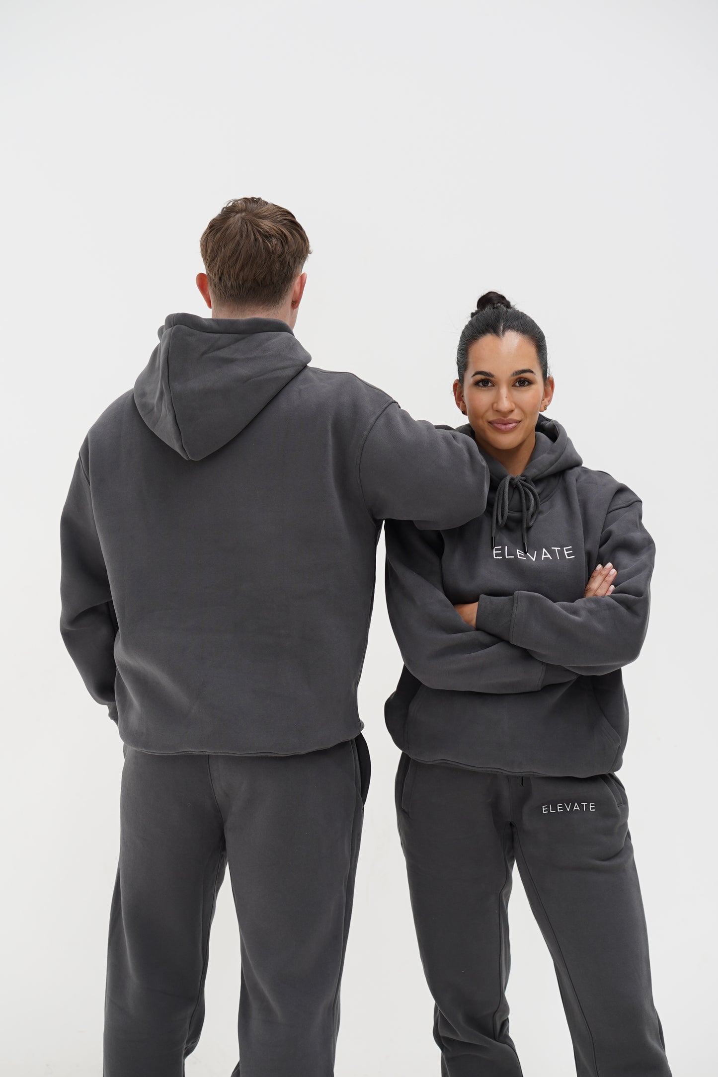 ELEVATE HOODIE- CHARCOAL