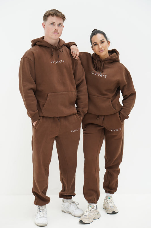 ELEVATE TRACKPANT- CHOCOLATE